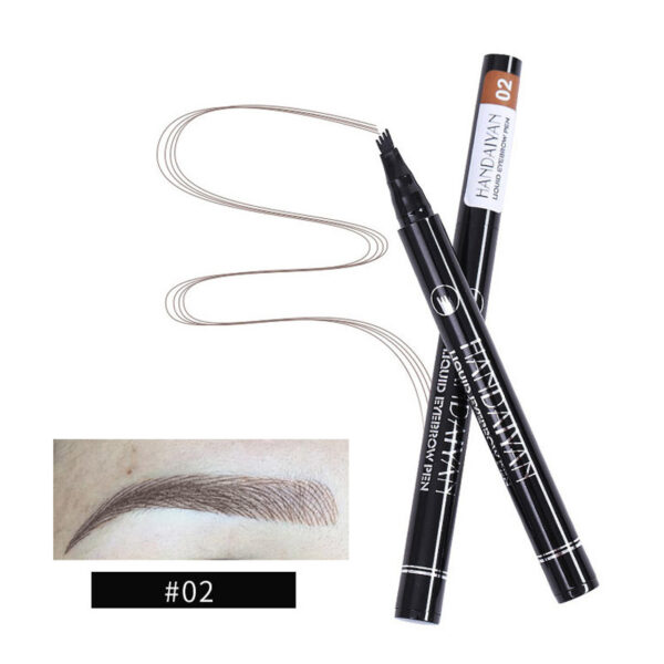 Four-head Eyebrow Pencil Liquid Eyebrow Pencil Tattoo Eyebrow Pencil Eyebrow Pencil 4-head Eyebrow Pencil Four-jaw Eyebrow Pencil - Image 5